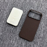 Colorful Kevlar Pattern Magnetic Phone Case for IPhone
