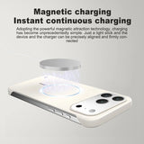 Frameless Solid Color Magnetic Magsafe PC Case for iPhone