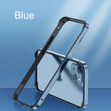 Silicone Frame Aluminum Metal Heat Bumper Case For iPhone