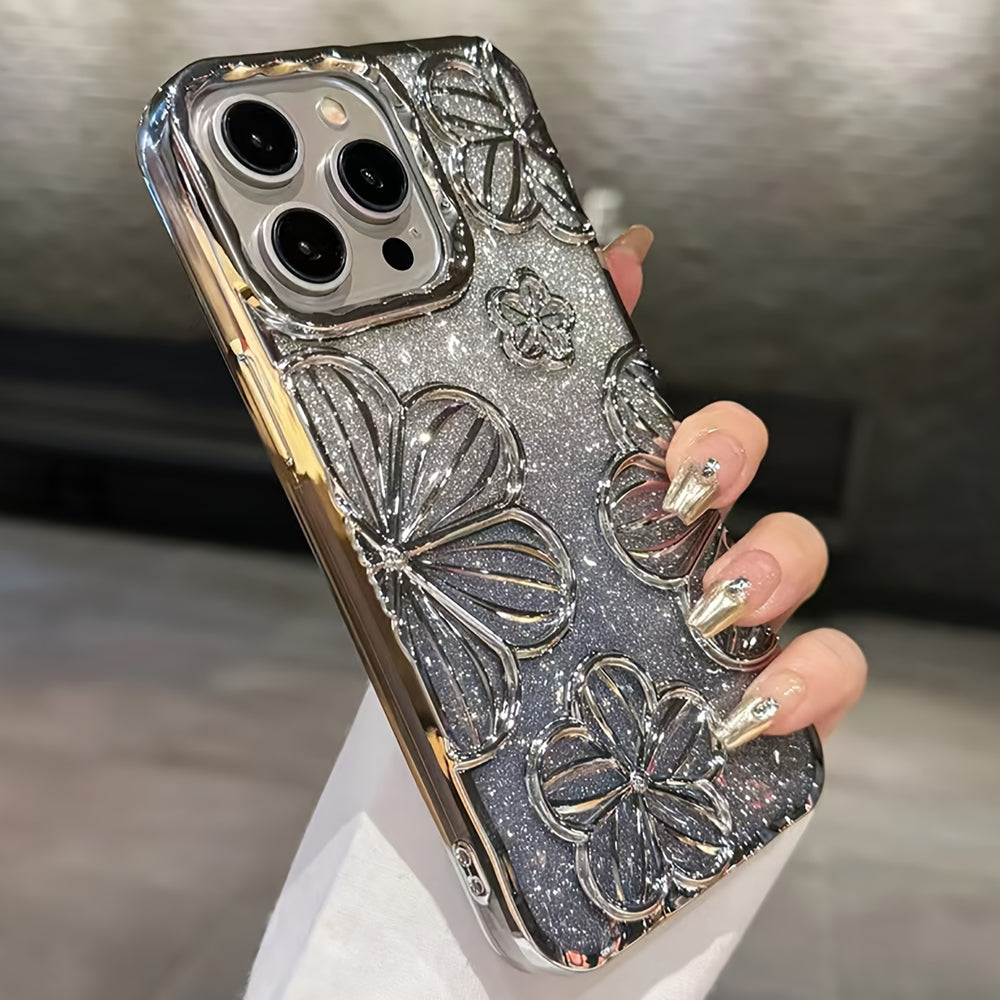 Retro Hollow Oil Painting  Case For iPhone