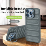Invisible bracket coolingprotective case a Case for iPhone