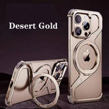 Aluminum Alloy Frameless Heat Dissipation Magnetic Case For iPhone