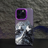 Beautiful Snow Mountain Soft Case For iPhone