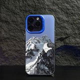 Beautiful Snow Mountain Soft Case For iPhone