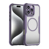 Brushed Carbon Fibre Magnetic Case For iphone