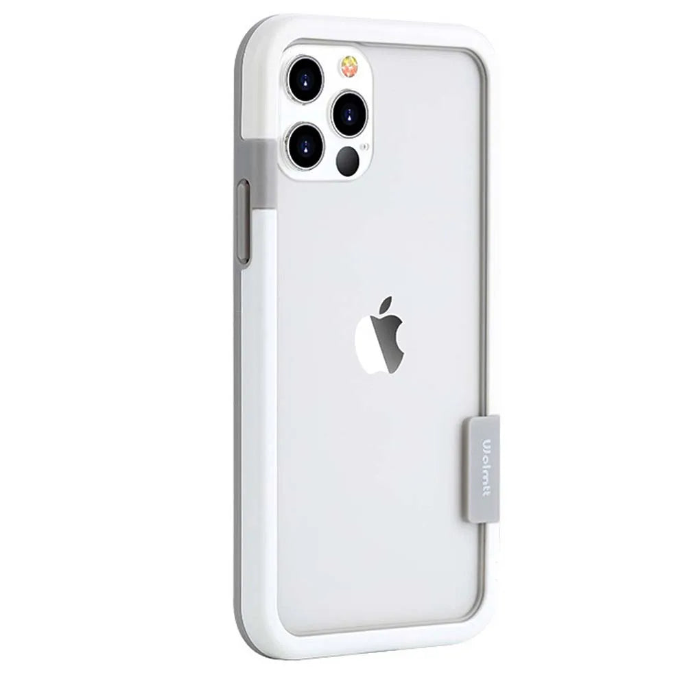 Bumper Dual Color Border Soft Case For iPhone