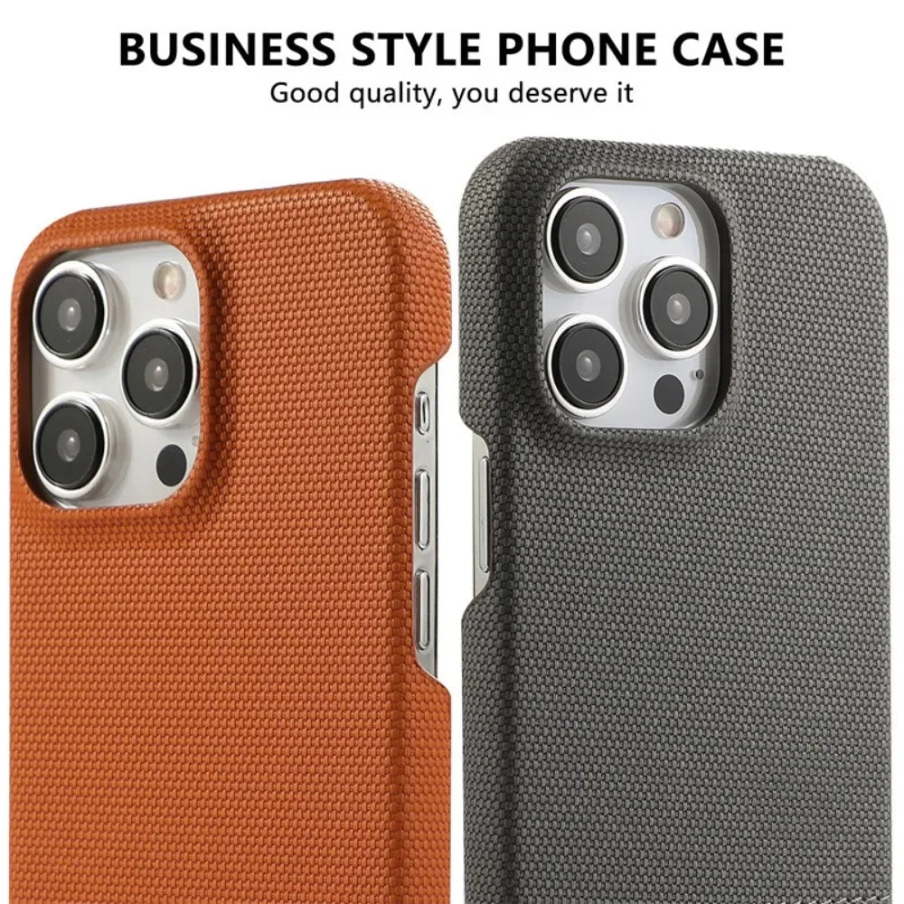 Business Style Splicing Design Phone Case for iPhone