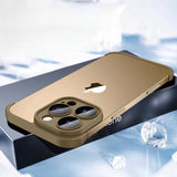 Camera Lens & Fame Protector Cover Real Bare Cell Phone Case for iPhone