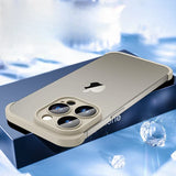 Camera Lens & Fame Protector Cover Real Bare Cell Phone Case for iPhone