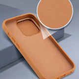 Flip Lens Wear-Resistant Leather Invisible Rotate Holder Case For iPhone