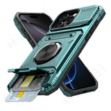 Anti-fall Shockproof Armor Case for iPhone Ring Stand Case For iPhone