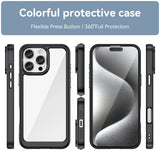 Slim Clear PC Hard Case for iPhone