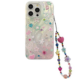 Colorful stars ins shiny  cartoon cute shockproof case for iphone