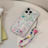 Colorful stars ins shiny  cartoon cute shockproof case for iphone