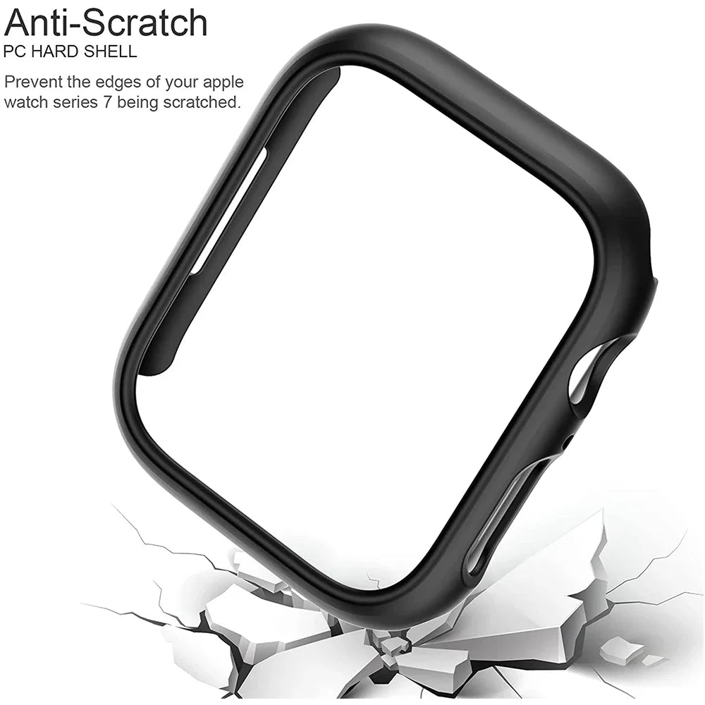 PC Protector Cover for Apple Watch bumper iWatch Series 8 7 SE 6 5 4 3 9