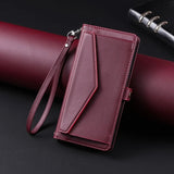 Dual Layer Card Slots Photo Frame Wallet Case for iPhone