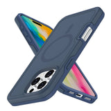 Dual Layer Matte Protection Armour Magnetic Case For iPhone