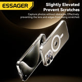 Magnetic Support Wireless Charging Clear Protective Case for iPhone