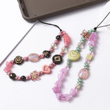 Fashion Creative Acrylic Lanyard Strap Anti-lost Phone Case Chain Jewelry