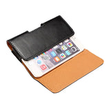 Fashion Leather Pouch men Belt Clip Magnet Bag Case For iphone