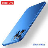 Slim Matte Hard PC Case For iPhone