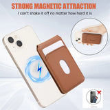 Magnetic Leather Card Holder Wallet for Apple