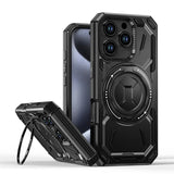 Shockproof Armor Magnetic Ring Stand Funda Case for iPhone