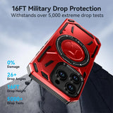 Shockproof Armor Magnetic Ring Stand Funda Case for iPhone