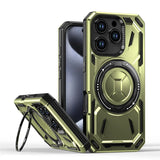 Shockproof Armor Magnetic Ring Stand Funda Case for iPhone