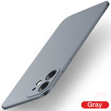 Luxury Matte Shockproof Hard PC Case For iPhone  Ultra Thin Back Cover