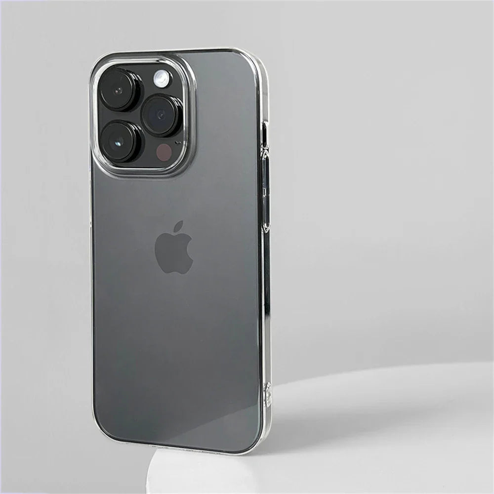 High Quality Super Thin Clear Matte Case For iPhone