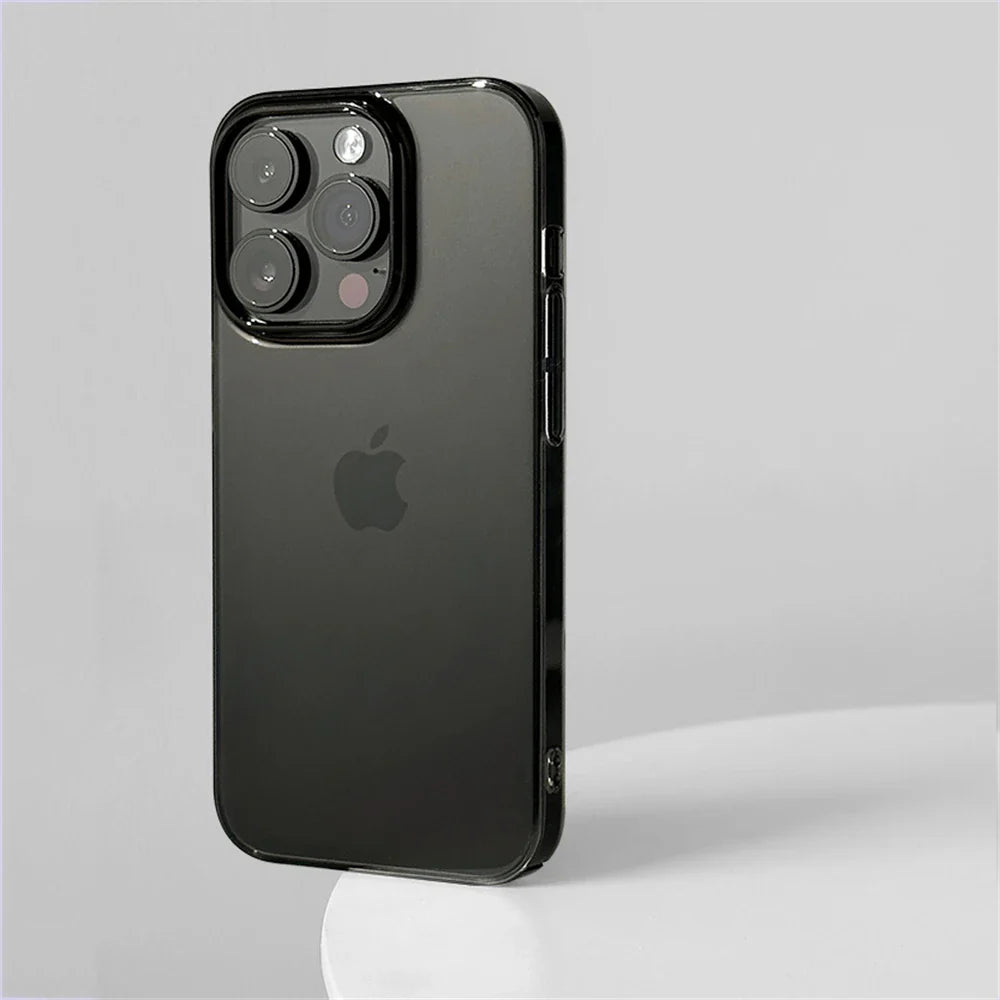 High Quality Super Thin Clear Matte Case For iPhone