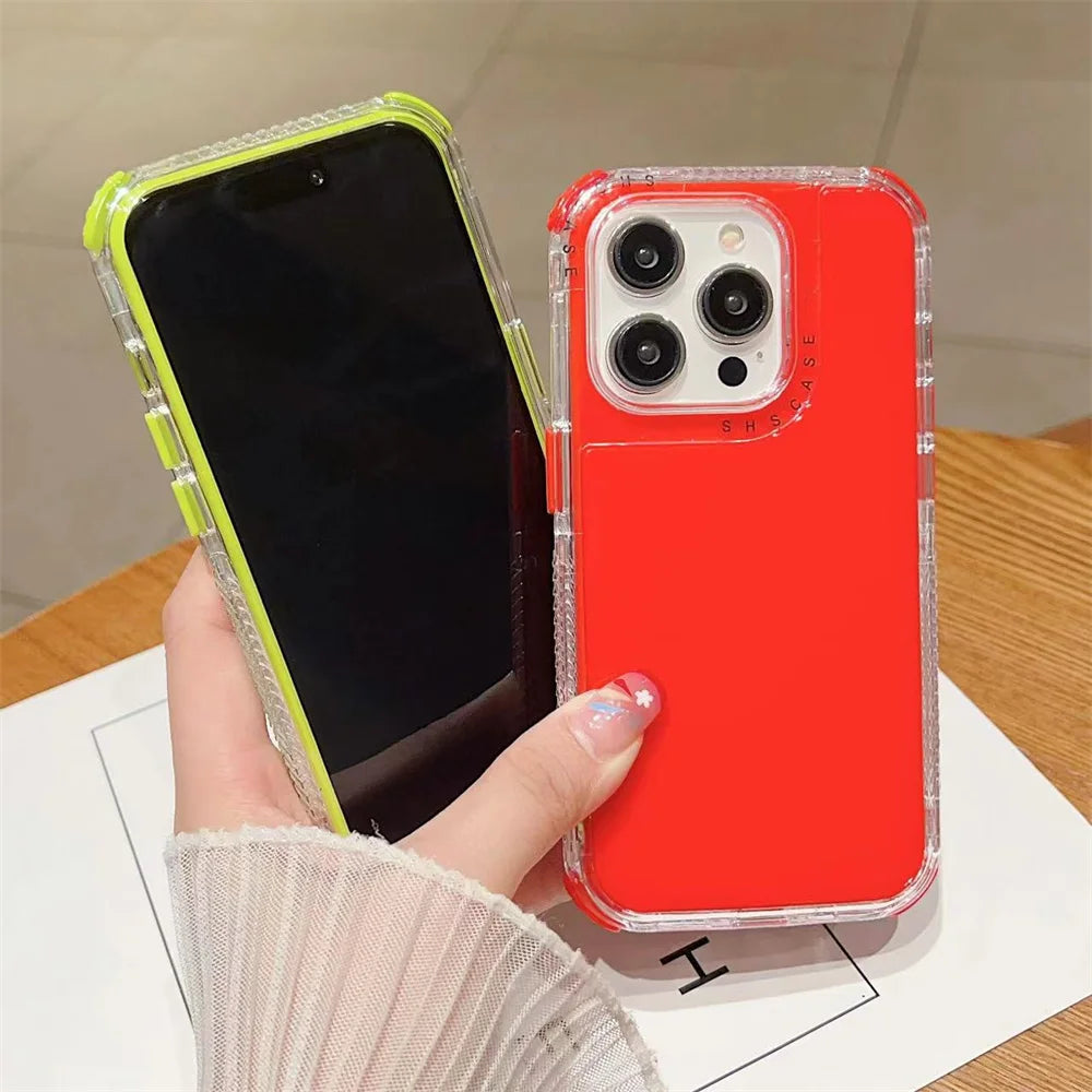 Hybrid Solid Armor Shockproof Case for iPhone