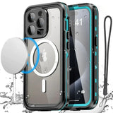 Waterproof Magnetic Full Body Protective Dustproof Case For iPhone