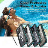 Waterproof Magnetic Full Body Protective Dustproof Case For iPhone