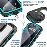 Waterproof Magnetic Full Body Protective Dustproof Case For iPhone