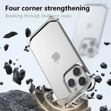 Irregular Titanium Alloy Bumper Borderless Case for iPhone