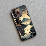 Japanese Aesthetic Mount Fuji Landscape Case For iPhone