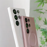 Lanyard Crossbody Magnetic Charging Case For Samsung