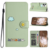 Leather Flip Holder Wallet Stand Case For iPhone