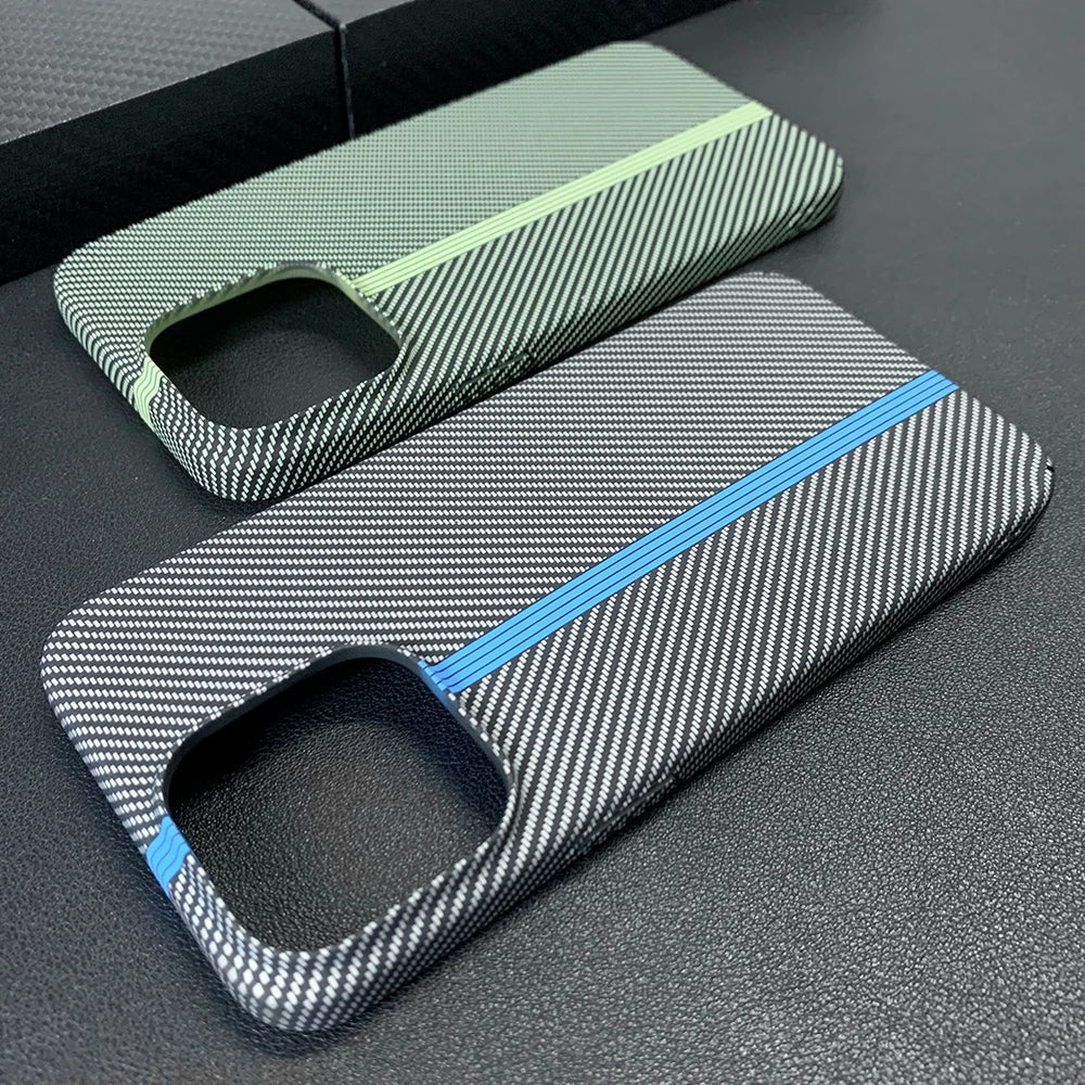 Luxury Carbon Fiber Pattern Case For iPhone