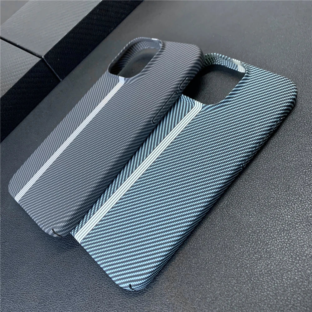 Luxury Carbon Fiber Pattern Case For iPhone