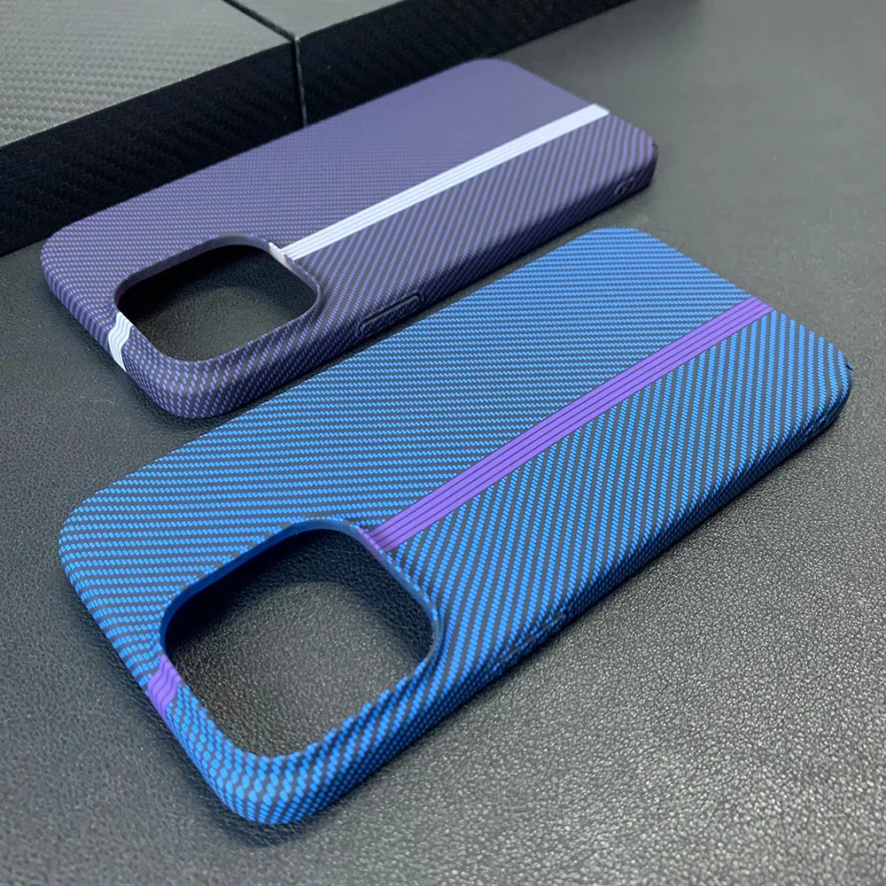 Luxury Carbon Fiber Pattern Case For iPhone