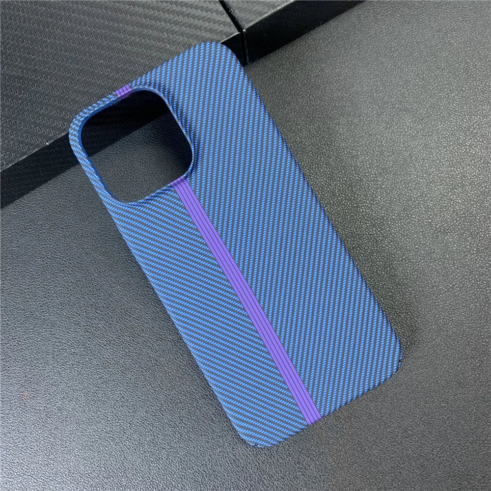 Luxury Carbon Fiber Pattern Case For iPhone