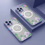 Flower Hybrid Magnetic Case For iPhone