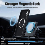 Luxury Magnetic Wireless Charge Soft Case For Samsung Galaxy