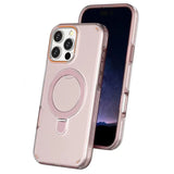 Luxury Magnetic Stand Two-Layer Protection Case For iPhone