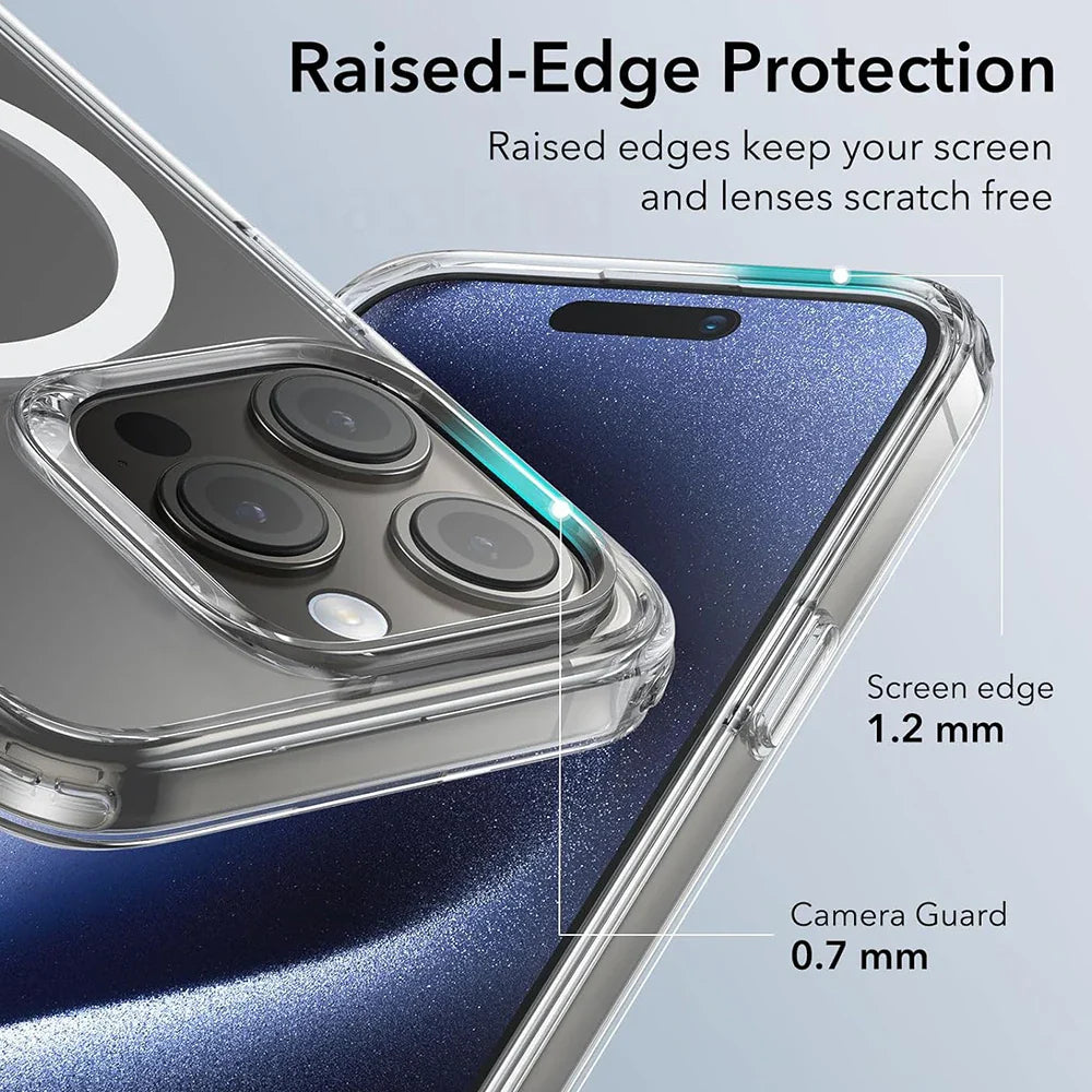 Luxury Magnetic Transparent Case for iPhone