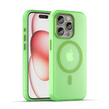 Luxury Magnetic Shockproof Matte TPU Bumper Case for iPhone