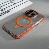 Magnetic Shockproof Bumper Case For iPhone